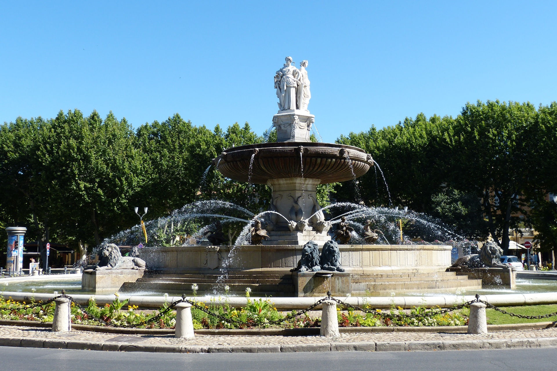 fontaine Aix en Provence